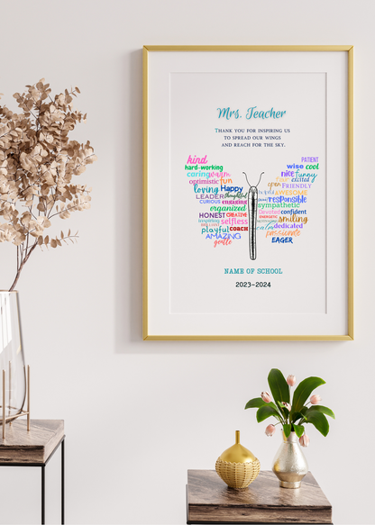 Wings of Appreciation - Adjectives